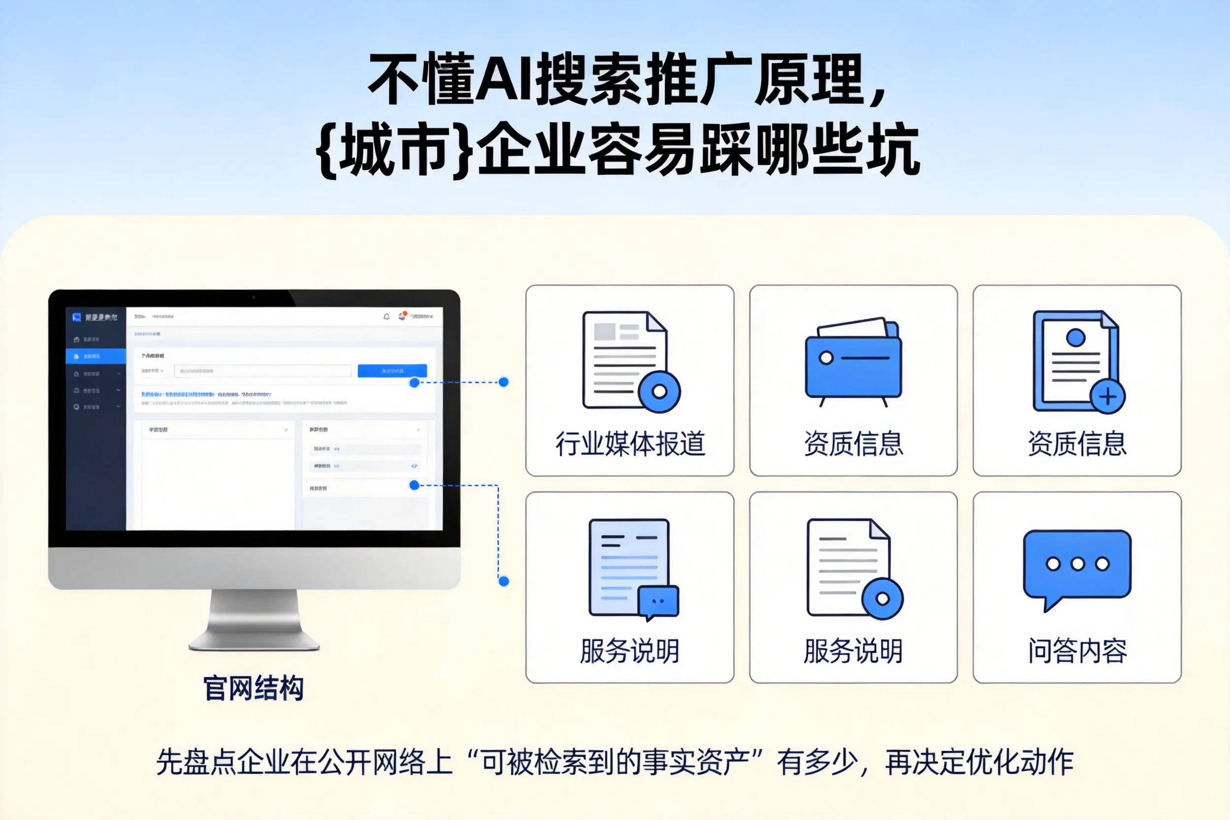 不懂AI搜索推广原理，楚雄企业容易踩哪些坑